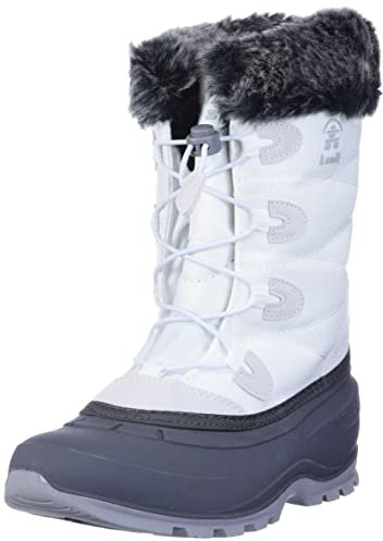 Kamik Momentum 3 Schneestiefel für Damen, Weiss/opulenter Garten, 36 EU
