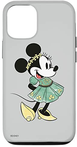 iPhone 12/12 Pro Disney Minnie Mouse Shamrock Dress St. Patrick's Day Case