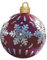Ycxydr Aufblasbare Weihnachtskugel, Dekor, riesiger Weihnachtsball, für den Außenbereich, Ornamente für Hochzeit, Festival, Heimdekoration, Hof, Rasen, Garten, Außendekoration, mit Pumpe (A), 60 cm
