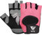 WFX Fahrradhandschuhe, Mountainbike-Handschuhe, stoßdämpfendes Polster, atmungsaktive Halbfinger-Fahrradhandschuhe für Herren und Damen, Größe S, Rosa
