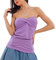 Toocool - Top mujer banda tubo busto corpiño AS-211, Lila., Talla única