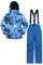 Mountain Warehouse Kinder-Ski-Set aus unisex Winterjacke und Hose - Zweiteiler für Winter und Schnee, Winterset/Regen-Set für Jungen und Mädchen, Regen-Ganzkörperanzug Blau 3-4 Jahre