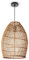 Paco Home Pendelleuchte Wohnzimmer Boho Korbleuchten Pendellampe Rattan Hängeleuchte Esszimmer Lampe Papier E27, Lampenart:Pendelleuchte - Typ 2, Farbe:Natur (Ø30cm)
