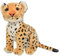 BYNYXI 23cm Plüschtier Leopard, Realistische Löwe Tiger Schwarzer Panther Schneeleopard Plüschtier Baby Stofftier Leopard Kuscheltier Leopard Weiche Plüschspielzeug Geschenk für Kinder Jungen Mädchen