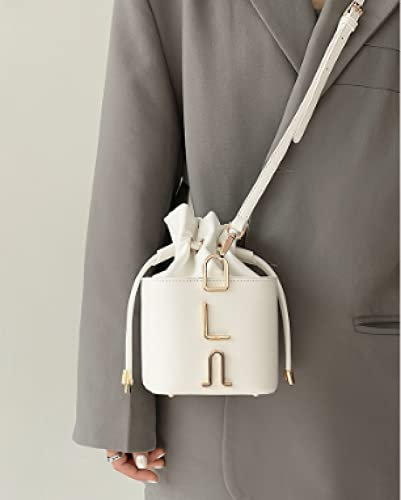Bysonglezai Handgelenkstaschen Schultertaschen Henkeltaschen Schultertaschen Damen Damen Handtasche Clutch Mode Retro Schulter Tote Messenger Handtasche Damen Shiny 20Cm Maxlength 30Cm Weiß
