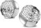 Vankula Ohr Flesh Tunnel Double Flared Plug Hohl Edelstahl für Gestreckte Expander Ohrpiercing 14mm(9/16) Silber