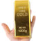 Gefälschte Goldene Ziegel, Realistischer Goldbarren, Gefälschter Goldener Ziegel Für Handwerk, Goldbarren Für Filmrequisite Neuheit Geschenk Scherz (16.5x7.5x4.5cm, 1/2/3/4 Stück)