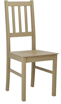 Mirjan24 Esszimmerstuhl Bednir IV DR, B:43 x H:94 x T:48 cm, Rahmen aus Buchenholz, Sitzfläche aus Holz, Stuhl für Arbeitszimmer Esszimmer Küchenstuhl Wohnzimmerstuhl (Sonoma)