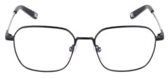 FILA Brille mit Sehstärke für Unisex optional mit Sonnenbrillentönung oder Blaulichtfilter, Geometrisch, gefertigt aus Metall (inklusive Brillenetui)