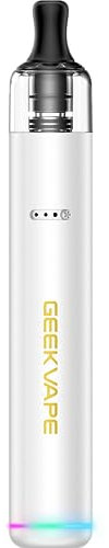 GEEKVAPE WENAX S3 (Stylus 3) Vape Pen Kit Fit GEEKVAPE S Cartridge (0.8ohm + 1.2ohm) - 2 Different Drip Tips - E-Sigaretta MTL - Batteria 1100mAh