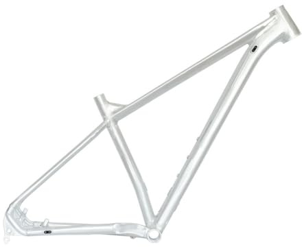 ZFF Mountainbike-Rahmen Aluminium-Legierung Hardtail Trail-Rahmen 29 * 16/18/20'' MTB-Rahmen Steckachse 12 * 148mm Scheibenbremse Federweg 140-150mm (Color : Silver, Size : 18'')