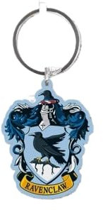 SCIFI PLANET Porte-clés en métal Harry Potter (blason coloré Serdaigle), bleu, taille unique