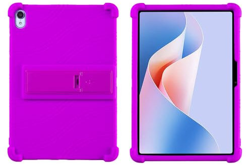 FKQLH Custodia per Huawei MatePad 11.5 S Tablet, Silicone Morbido Skin Leggero Custodia Protettiva per Bambini Supporto Cover per Huawei MatePad 11.5 S Tablet, Viola