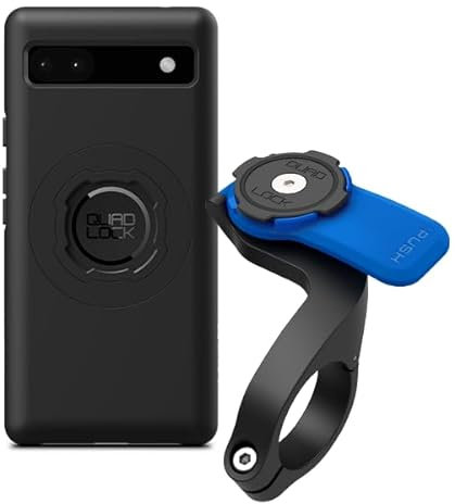 Quad Lock Out Front Bike Phone Holder Kit with MAG Phone Case for Google Pixel 6a