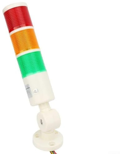 Industrielle LED Signal Tower Buzzer Alarm Lampe Licht Faltbar 24V DC
