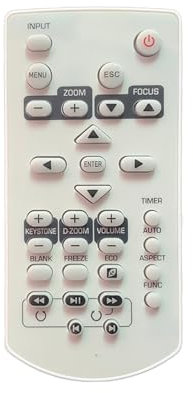 1 Stück ersetzte Fernbedienung passend for Casio Projektoren YT-130 XJ-A247 XJ-A257 XJ-M251 XJ-M256