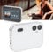 64MP Touch Screen Digital Camera, CCD CMOS Lens Combo HD Video Camera with 32GB Card 18X Zoom, Compact Vlog Camera for Kids Teens Adults, Solar Charger Support