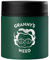 Granny's® Premium Stash Jar | Omas Kräuterglas | Bis zu 8 Gramm Fassungsvermögen | Grün | 100% Geruchsdicht | UV-Schutz Garantie | Geschenke-Set | Mit Kindersicherung im Deckel | 120 ml | Brokkoliglas