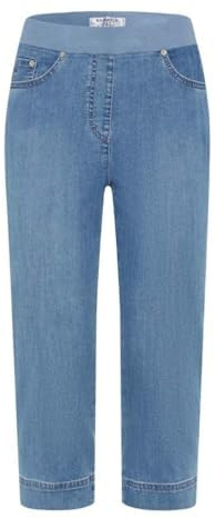 Raphaela by Brax Damen Jeans Pamina Capri Light Denim