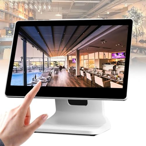 Système de position de caisse enregistreuse à écran tactile intelligent tout-en-un Écran tactile de caisse enregistreuse SSD 64Go Moniteur à écran tactile pour caisse enregistreuse