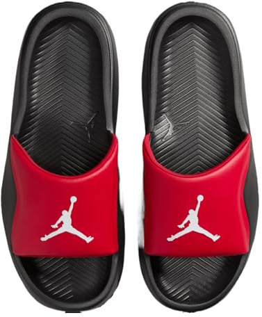 Jordan Franchise Mens Slides (HF3263-600, Varsity Red/White-Black), Varsity Red/White-black, 9 UK