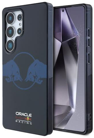 CG MOBILE Red Bull Two Bulls Logo Hülle für Samsung Galaxy S25 Ultra kompatibel mit MagSafe Marine