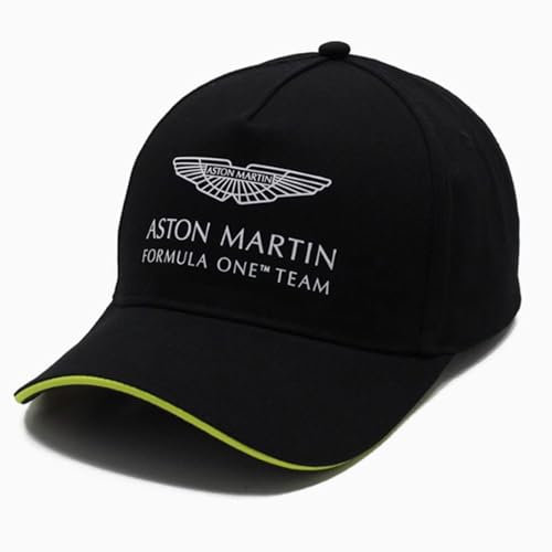 LWWNNFC Auto Baseball Cap für Aston Martin, Auto-Logo Baseballmütze Verstellbar Baumwoll Outdoor Baseballkappe für Herren und Damen Zubehör,B