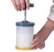 Whipped Cream Dispenser - Manual Handheld Whipped Cream Maker, Stainless Steel Baking Tool | Ergonomic Comfort Grip for Easy Dispensing, DIYs Whipped Cream for Cakes, Desserts, and Kitchen Use