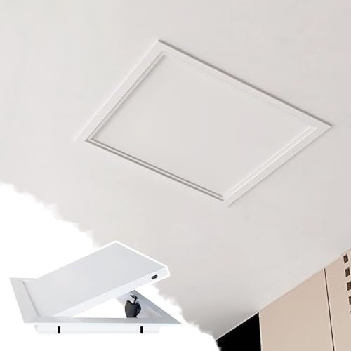 Revisionsklappe Trockenbau Magnetische Befestigungen für Wand- und Deckenplatten, Wasserdichte, Versteckte Inspektionsluke für Bootsböden, Dachboden-Badezimmer-Trockenbau-Öffnungsabdeckung(200mmx300mm