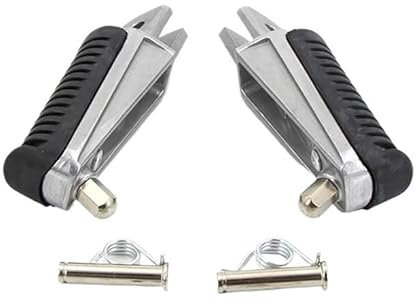 Cale Pied Moto Repose-Pieds AV&Ant De Moto, Pédale, Repose-Pieds, pour Yam&aha FZ6, pour Fazer YZF-R1 YZF-R6 TDM 900 FZS 600 MT03 FZ1 FJR 1300 FZ6R