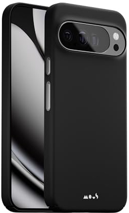 Mous for Google Pixel 10 Pro XL Case, Compatible with MagSafe and Pixelsnap - Super Thin Black