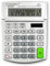 Q-Connect KF01605 Tischrechner, 12-stellig weiß
