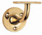 Carlisle Brass AA84 HANDRAIL Bracket-(Heavyweight), Polished Brass