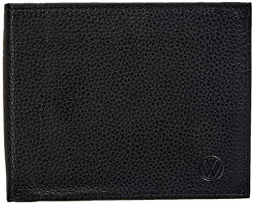 Volkswagen 000087400F041 Porte-Monnaie pour Homme avec 6 Emplacements de Cartes, Noir