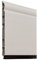 5m x 150mm (6) White Torus/Ogee Plastic Skirting Board Easy-Fit Durable and Authentic Roomline uPVC Skirtingboard