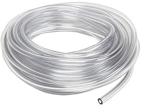 Pneumatik Polyurethan PUN Schlauch 5 meter Außen 4mm x Innen 2,5mm Klar Transparent Flexibel Druckluftschlauch Luft Treibstoff Öl