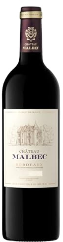 Château Malbec - Rotwein Trocken - Wein Französisch - Bordeaux AOP – Jahrgang 2019 (1 x 0,75 l) Das Jahrgang kann variieren