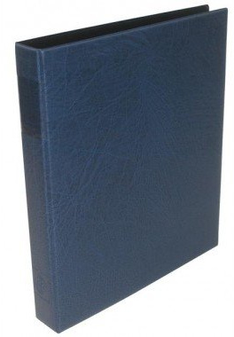 Lindner HARTBERGER Ringbinder Standard Blau (GMS-B)