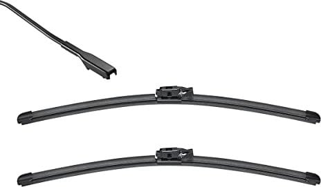 VALEO Silencio Wischer - VF938 - Leistungsstarke, hervorragende Sicht auf der Straße, einfache Montage - originale Flachblätter 550mm/400mm - Vorne - Set mit 2 Wischerblättern - 577938