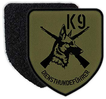 Copytec Patch K9 Diensthundeführer Malinois Belgischer Schäferhund Uniform #30469