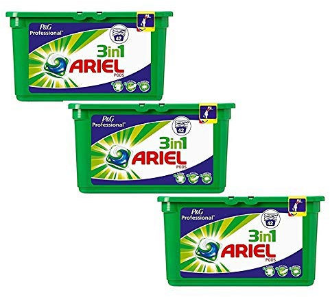 Ariel Professional 3in1 Pods Vollwaschmittel 126 Wäschen (3 x 42)