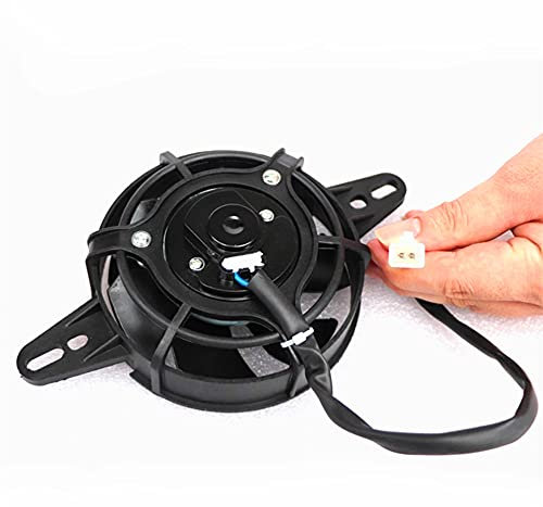 Moto Ventola di Raffreddamento Radiatore Olio Radiatore Elettrico Radiatore Motore Misura per 150cc 200cc 250cc ATV Quad Go Kart Buggy Motocross