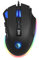 Sades Axe Gaming-Maus, 12 programmierbare Tasten, RGB-Hintergrundbeleuchtung, 6 einstellbare dpi-Stufen, bequemer ergonomischer Griff mit optischem Sensor für Gamer, mit geflochtenen USB-Kabeln