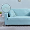 Treer Sofaüberzug Wasserdicht 1 2 3 4 Sitzer, Feste Farbe Sofabezug Elastisch Universal Schonbezug Sofa Stretch Antirutsch Sofa Hussen Spandex Sofaschoner Sofahusse (Hellblau,2 Sitzer)