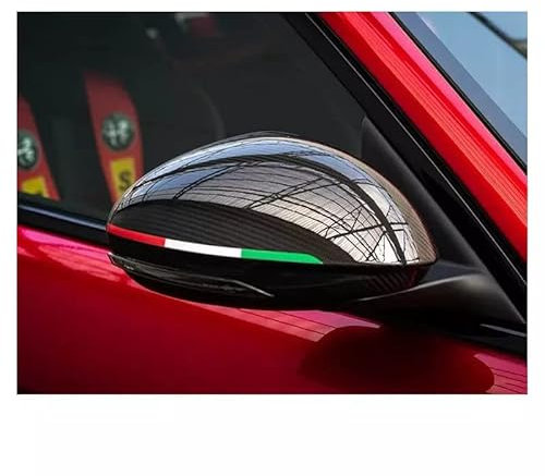 StickersLab - Stripes Strisce Adesive Tricolore Italia per Specchietti Alfa Romeo Giulia
