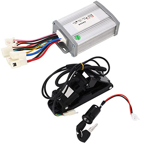 RiToEasysports 24V 800W Gebürsteter Elektro-Dreirad-Controller, Pedalbeschleuniger-Kit für Elektro-Trike mit einfacher Installation und Mehrfachschutz