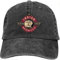FUWIND Jahrgang Baseball Kappe Runxin Personalisierte Indian Motorcycle Riders Group Logo Coole Hutkappe für Herren Schwarz Geburtstag Geschenk
