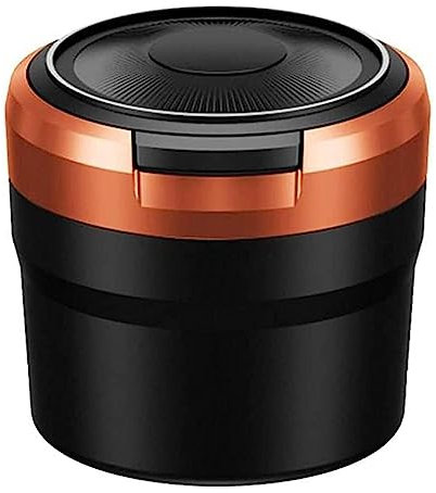 Auto Aschenbecher für V-W Passat/Polo/Ti-guan/Touareg/T-Cross/T-Roc, Tragbare Zigarette Abfalleimer Geruchsdicht Rauchfrei Aschenbecher Innen Zubehör,F