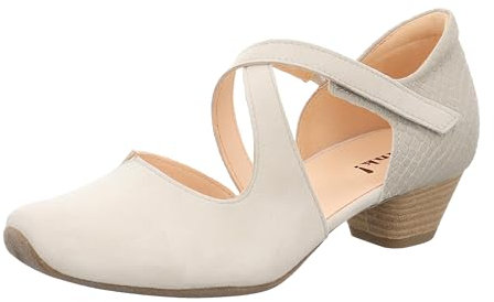 Think Damen AIDA nachhaltige Riemchen Pumps, Pearl Kombi 2000,39 EU