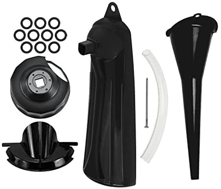 HCmotorku Clé de filtre à huile, entonnoir de vidange, carter de vilebrequin primaire, bouchon de vidange pour Harley Sportster XL883 Breakout FXSB Touring Softail Dyna